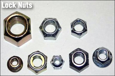 Examples of locking nuts